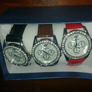 Strada Women's Watches Set of Three